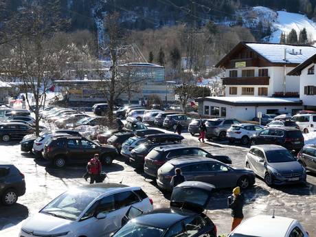 Westliche Ostalpen: Anfahrt in Skigebiete und Parken an Skigebieten – Anfahrt, Parken Golm