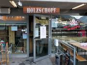 Holzschopf in der Mittelstation Latschau