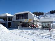 Plattenkogel X-Press I - 8er Hochgeschwindigkeits-Sesselbahn (kuppelbar) mit Abdeckhauben