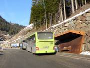 Skibusse in Welschnofen