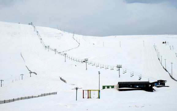 Größter Höhenunterschied in der Hauptstadtregion Reykjavik – Skigebiet Skálafell