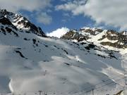 Schwere Pisten und Freeriden an der Sesselbahn Prade Verde