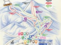 Pistenplan Omote Manza