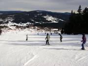 Leichte Abfahrt am Kirchenlift