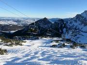 Buckelpiste an der Sesselbahn Jochalpe