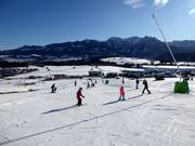 Leichte Piste am Dorflift