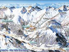 Pistenplan San Simone (Brembo Ski)