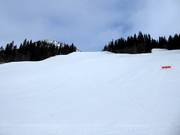 Präparierte Piste im Skigebiet Åre