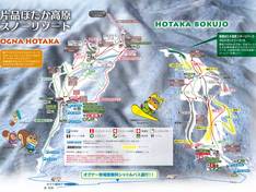 Pistenplan Hotaka Bokujo