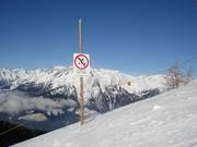 Hinweisschild Waldschonung