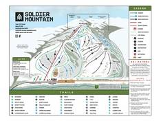 Pistenplan Soldier Mountain