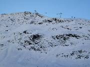 Freeridegelände von der Hohen Mut