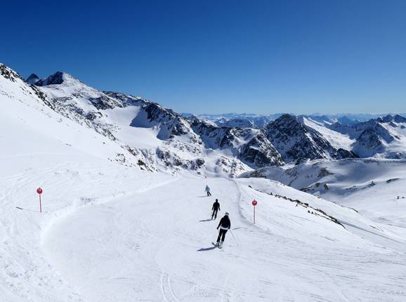 Panorama am Gaiskarferner