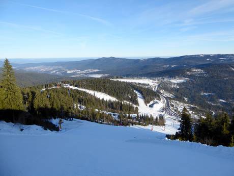 Ostbayern: Größe der Skigebiete – Größe Arber