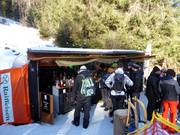 Aussschank Kehre 8 an der Rodelbahn