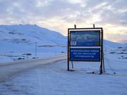 Anfahrt zum Skigebiet Bláfjöll