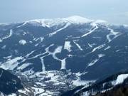 Blick auf die Pisten zwischen Kaiserburg und Maibrunn