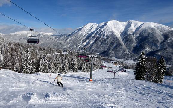Skifahren im Karwendel