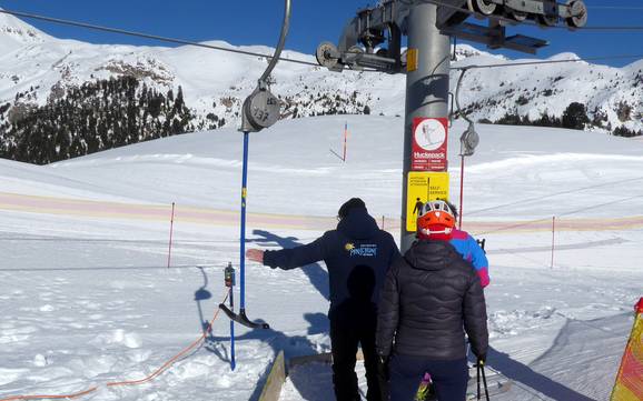 Val Müstair (Münstertal): Freundlichkeit der Skigebiete – Freundlichkeit Minschuns – Val Müstair-Tschierv