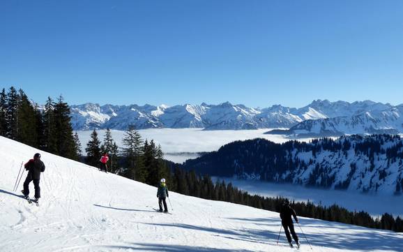 Höchste Talstation in den Hörnerdörfern – Skigebiet Grasgehren – Bolgengrat