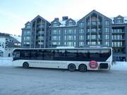Skibus in Hundfjället