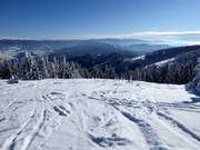 Skiroute auf der Grebenzen Höhe