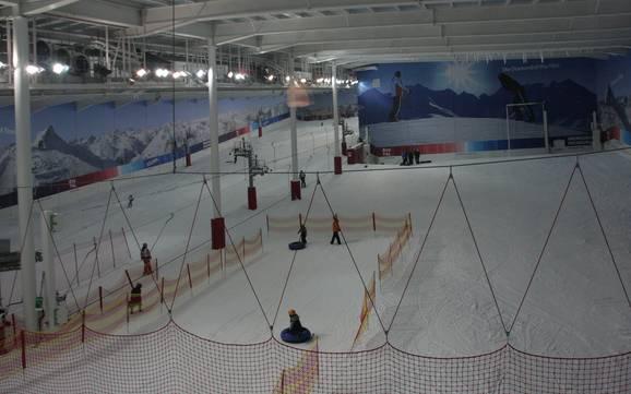 Höchste Talstation in Ostengland – Skihalle The Snow Centre – Hemel Hempstead