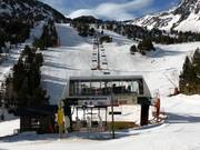 L'Abarsetar - 4er Sesselbahn fix geklemmt