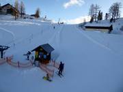 Leichte Piste am Hollhauslift