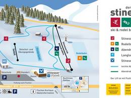 Pistenplan Stinesser Lifte – Fischen i. Allgäu