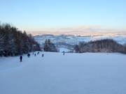 Blick von der Bergstation auf Freyung