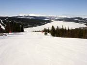 Leichte Abfahrt am Tellerlift Blabaerfjell 