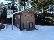 Toilette an der Bergstation