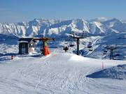 Crest Falla-La Cauma - 2er Sesselbahn fix geklemmt