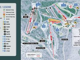 Pistenplan Camp Fortune