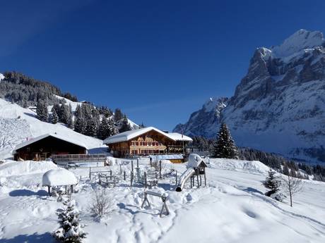 Espace Mittelland: Unterkunftsangebot der Skigebiete – Unterkunftsangebot First – Grindelwald
