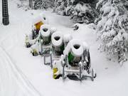 Schneekanonen in San Vito di Cadore