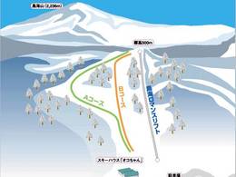 Pistenplan Chokai Okojoland