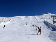 Pisten bei der Sesselbahn Familienglück