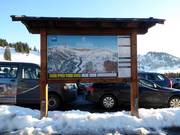 Pistenplan Grasgehren am Parkplatz