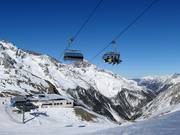 Fernau - 6er Hochgeschwindigkeits-Sesselbahn (kuppelbar) mit Abdeckhauben