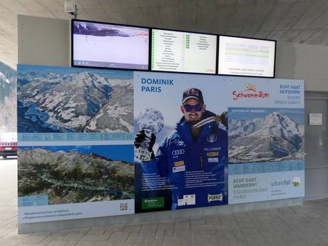 Meraner Land: Orientierung in Skigebieten – Orientierung Schwemmalm