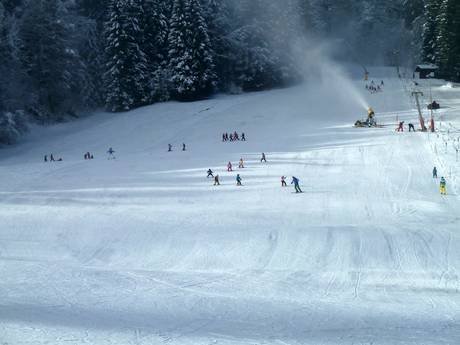 Skigebiete für Anfänger in der Urlaubsregion Ammergauer Alpen – Anfänger Kolbensattel – Oberammergau