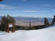 Ausschilderung im Skigebiet Heavenly