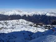 Blick vom Monte Tamai zum Monte Zoncolan
