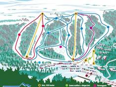 Pistenplan Hummelfjell