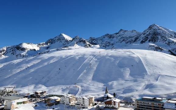 Höchste Talstation im Geltungsbereich des SKI plus CITY Pass Stubai Innsbruck – Skigebiet Kühtai