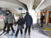 An der Sesselbahn ist das Personal präsent