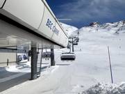 Bec Carré (Grand Plan-Colle Inferiore Cime Bianche) - 6er Hochgeschwindigkeits-Sesselbahn (kuppelbar) mit Abdeckhauben