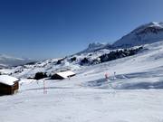 Blick von Untermatt zum Piz Mundaun